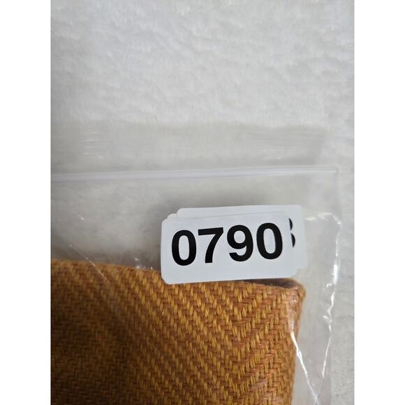 VTG Ralph Lauren Upholstery Fabric Remnant Montecito Linen Nasturtium 27x27 0790 - Picture 4 of 4